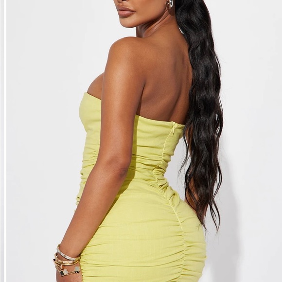 Lime Green Dress - Picture 2 of 2